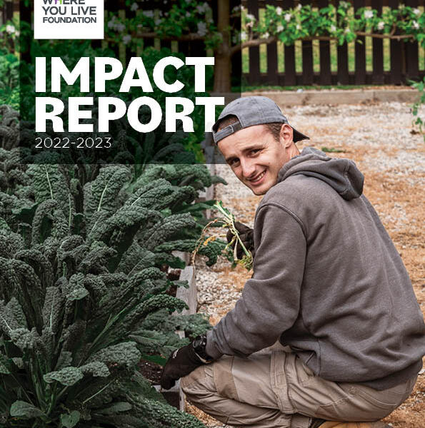 Give where you live23 Impact report Front Cover