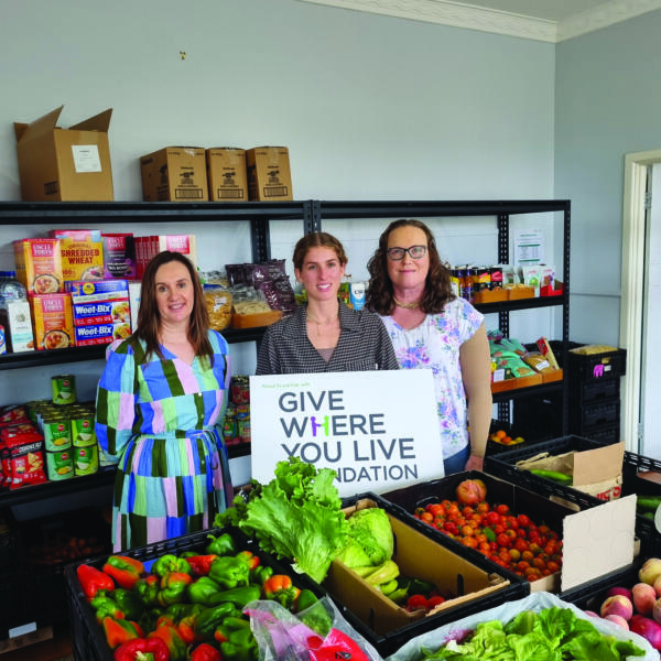 Winchelsea food bank supported by the Give Where You Live Foundation