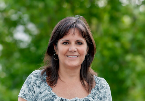 Smiling Middle Aged Woman