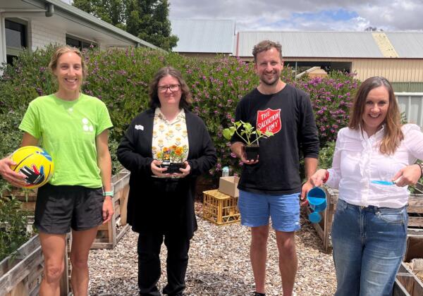 Liz At Colac Salvos With Leisurenetworks